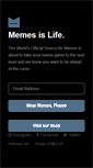 Mobile Screenshot of memes.com