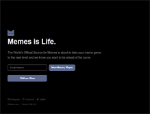 Tablet Screenshot of memes.com